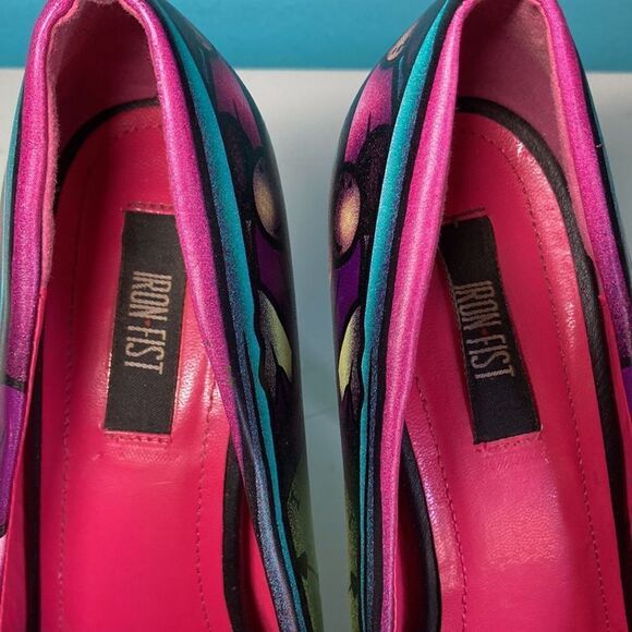 Iron Fist Goth Heels Size 39 - Picture 8 of 15